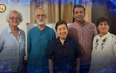 The Ramon Magsaysay Award Foundation visits Ramon Magsaysay Awardees Deep Joshi and Anshu Gupta