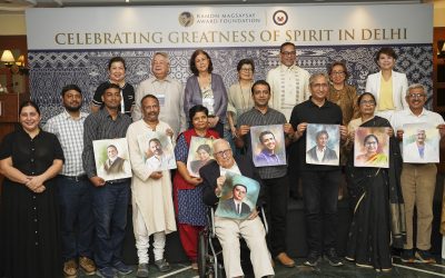 “Celebrating Greatness of Spirit in Delhi” Honors Six Decades of Magsaysay Awardees in India