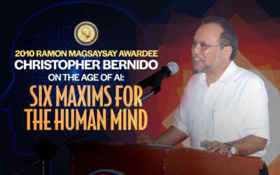 Dr. Christopher Bernido on the Age of AI: Six Maxims for the Human Mind